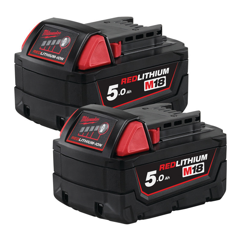 Milwaukee M18 FMTIW2F38-502X FUEL Mid Torque Impact Wrench 3/8" 2 x 5.0Ah