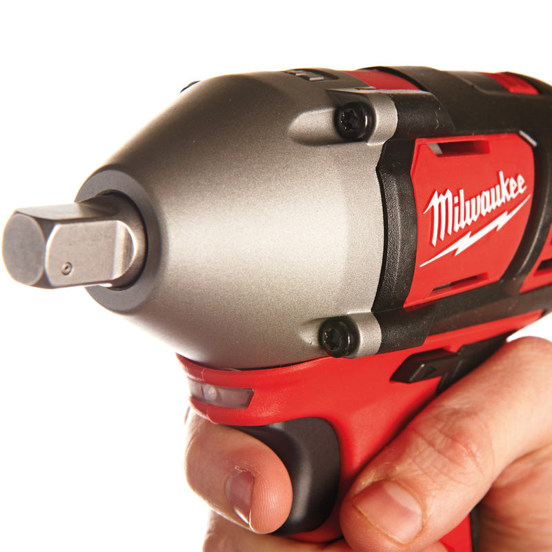 Milwaukee M18 BIW12-202C Compact 1/2" Impact Wrench 2 x 2.0Ah