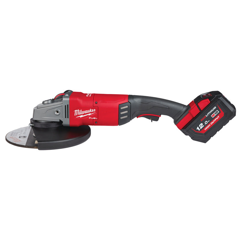 Milwaukee M18 FUEL 230mm Angle Grinder with Paddle Switch 1 x 12.0Ah