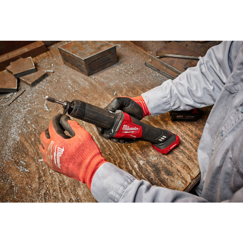 Milwaukee M18 FDGROVPDB-0X FUEL One-Key Braking Die Grinder with Variable Speed and Paddle Switch Body Only