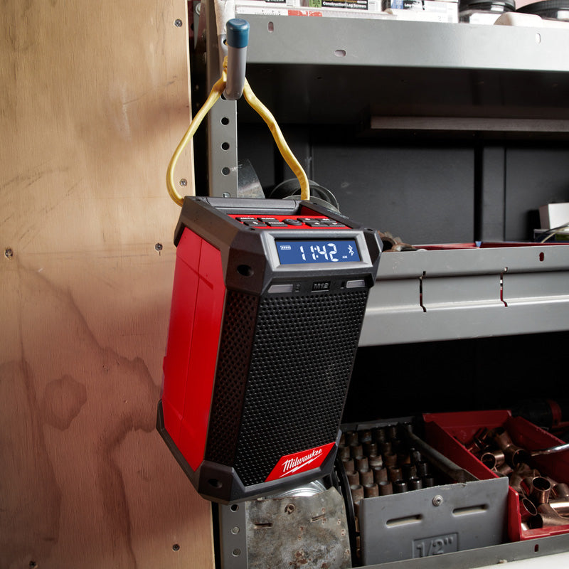 Milwaukee M12RCDAB+0 Radio charger w/Bluetooth & DAB+ & AM/FM Body Only