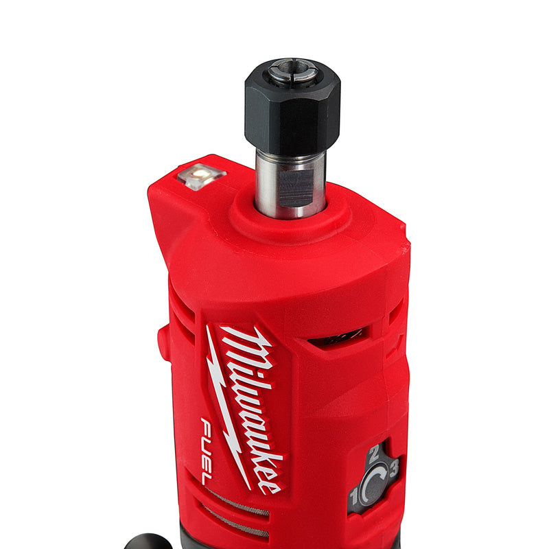 Milwaukee M12 FUEL Straight Die Grinder 1 x 4.0Ah & 1 x 2.0Ah