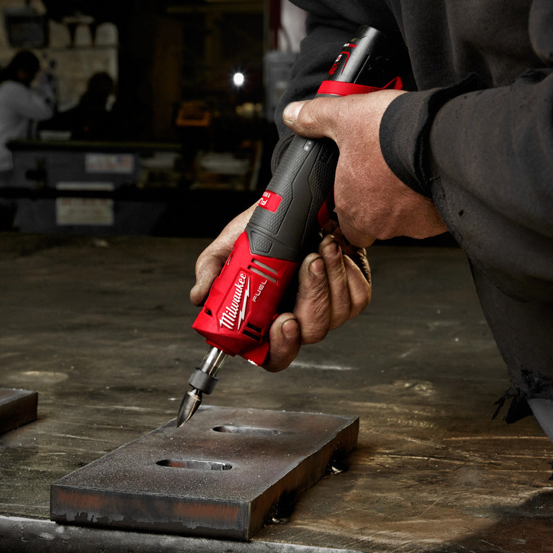 Milwaukee M12 FUEL Straight Die Grinder 1 x 4.0Ah & 1 x 2.0Ah