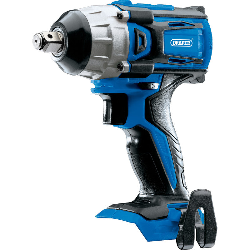 Draper D20 20V Brushless 1/2" Impact Wrench Body Only