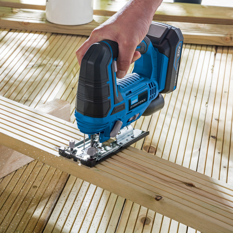 Draper Storm Force 20V Jigsaw Body Only