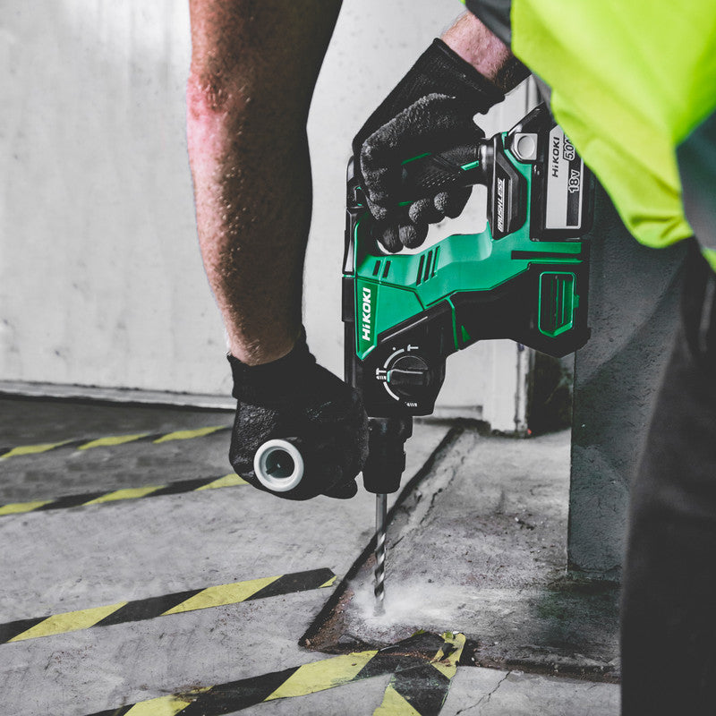 Hikoki 18V Cordless Brushless SDS Plus Hammer Drill 2 x 5.0Ah