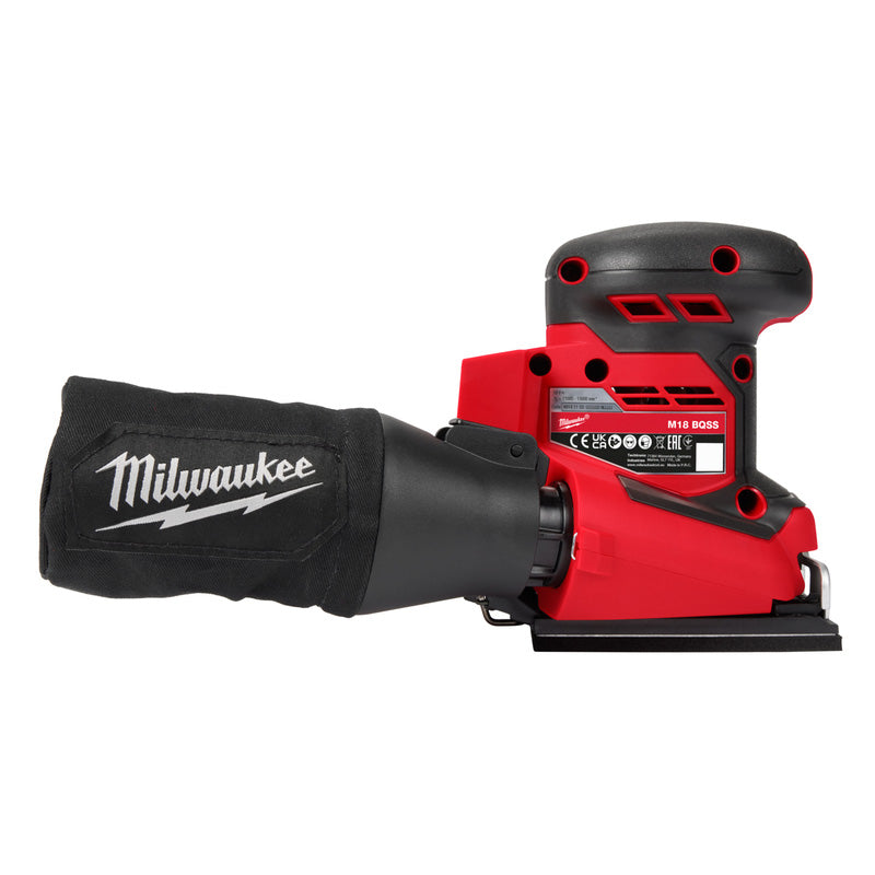 Milwaukee M18 BQSS-0 Quarter Sheet Sander Body Only