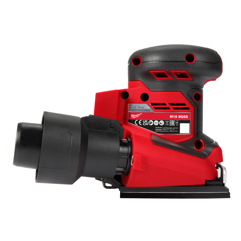 Milwaukee M18 BQSS-0 Quarter Sheet Sander Body Only