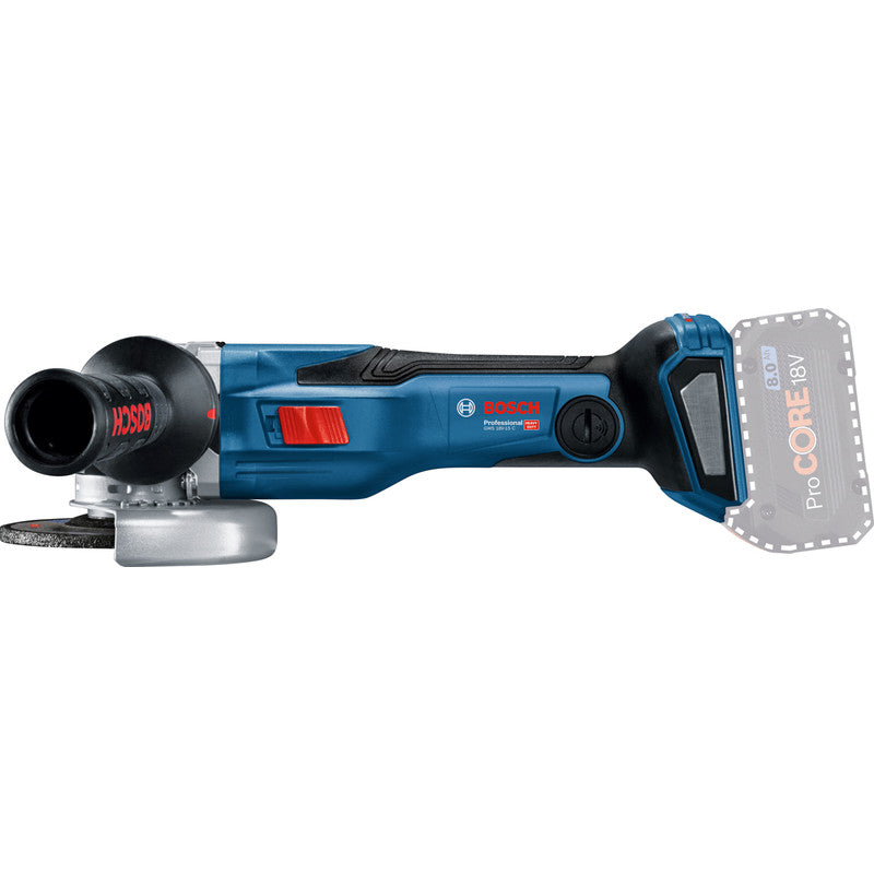 Bosch 18V Bi Turbo Brushless 125mm Angle Grinder GWS 18V-15 C Body Only