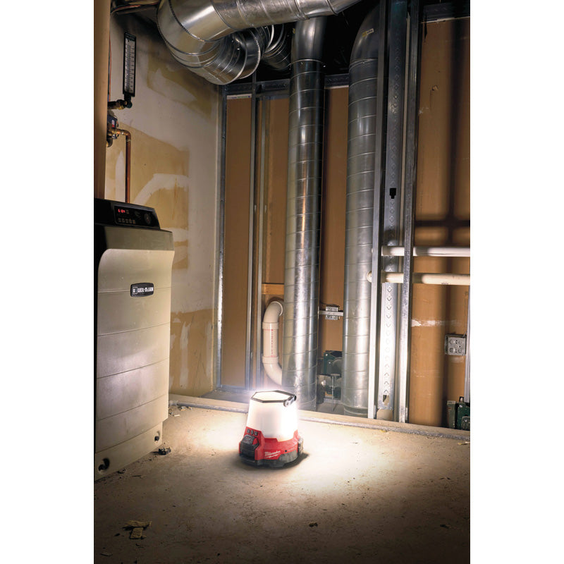 Milwaukee M18 Compact Site Light Single Pack With 110v Output Body Only