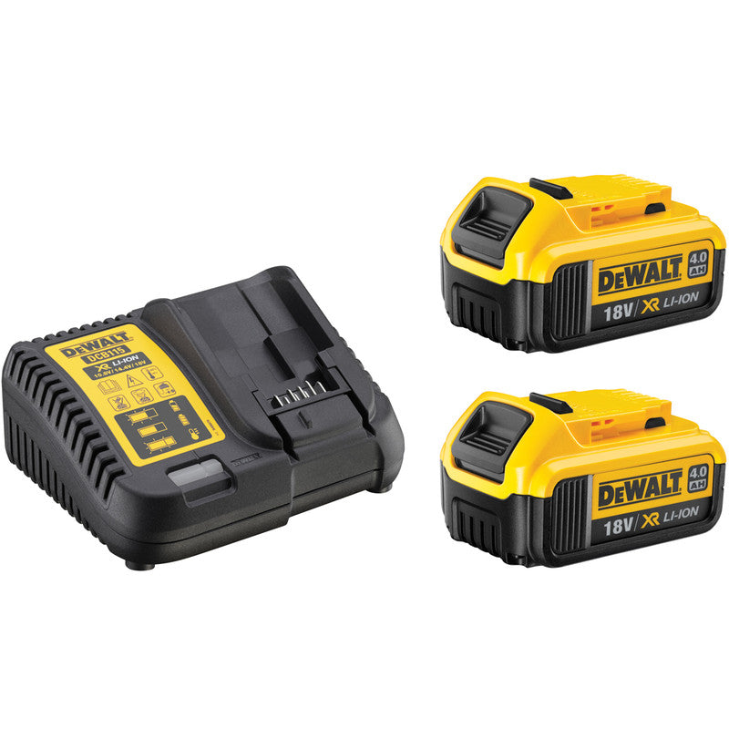 DeWalt DCK266M2T-GB 18V XR Cordless Brushless Combi Drill & Impact Driver Twin Pack 2 x 4.0Ah