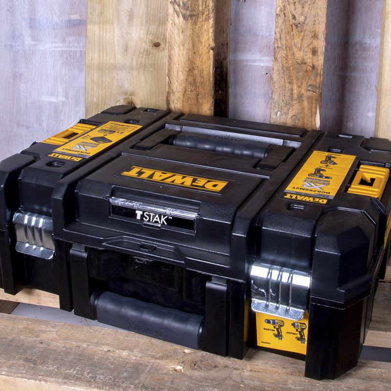 DeWalt DCK266M2T-GB 18V XR Cordless Brushless Combi Drill & Impact Driver Twin Pack 2 x 4.0Ah