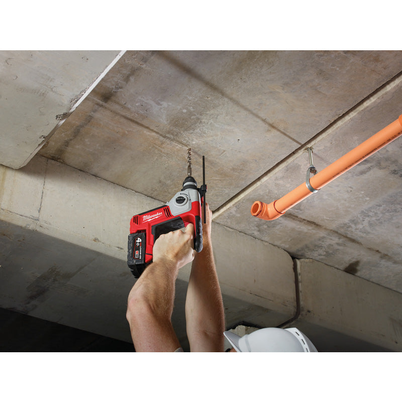 Milwaukee M18 Compact SDS+ 2-mode Rotary Hammer 2 x 4.0Ah