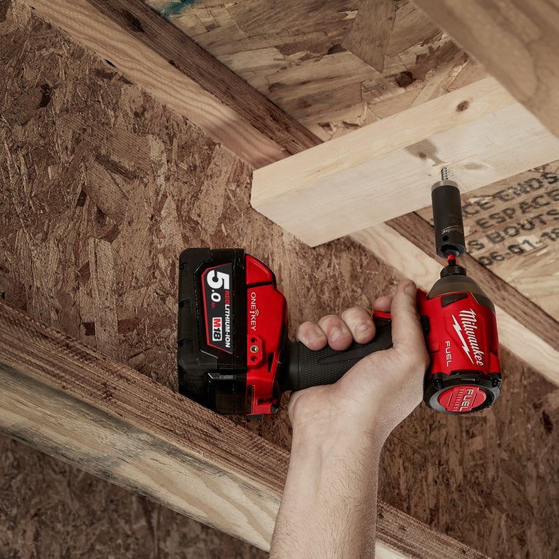 Milwaukee M18 FUEL ONE-KEY Impact Driver 2 x 5.0Ah
