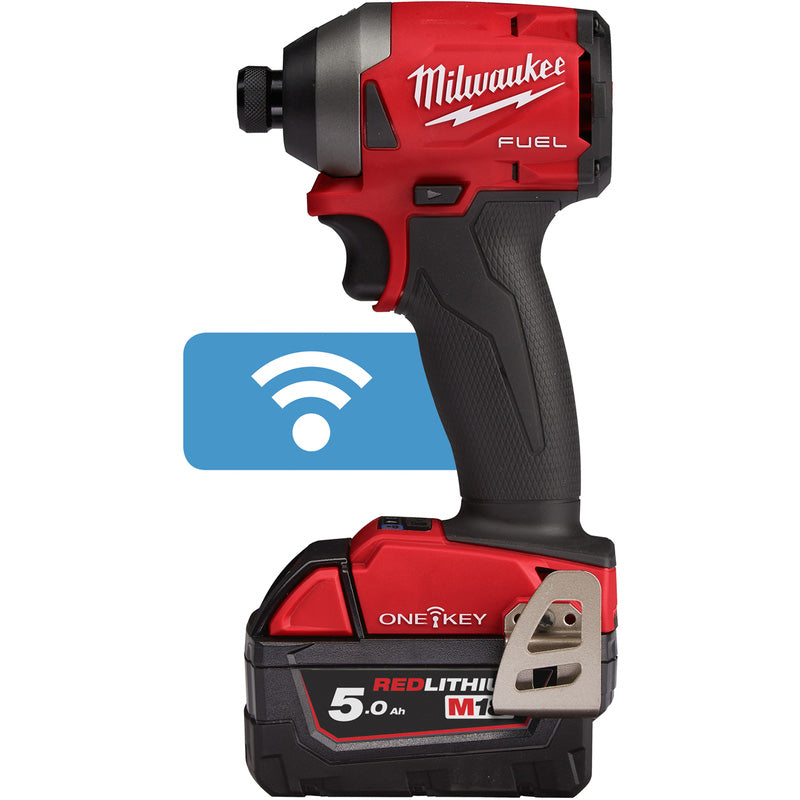 Milwaukee M18 FUEL ONE-KEY Impact Driver 2 x 5.0Ah