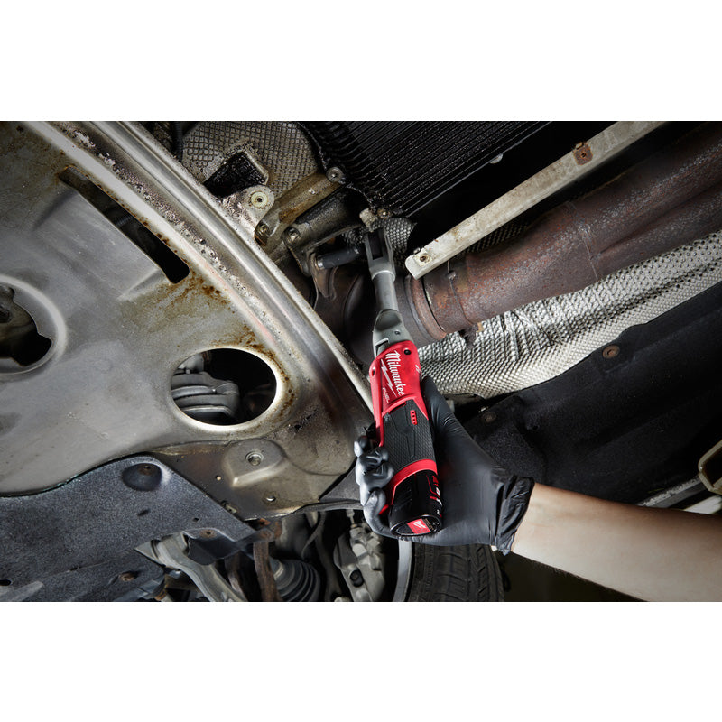 Milwaukee M12 FIR38LR-0 FUEL Long Reach 3/8" Ratchet Body Only