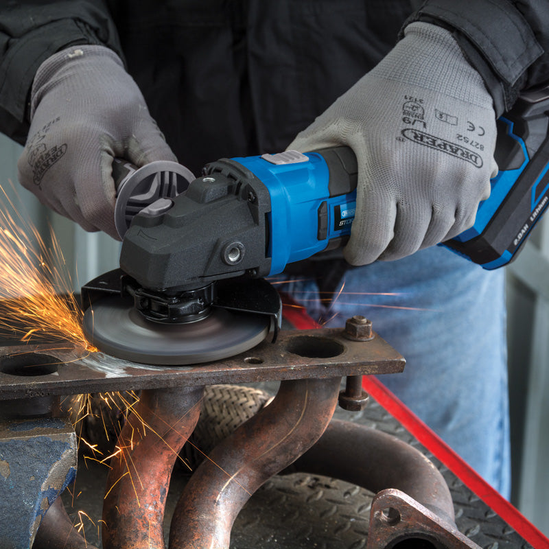 Draper Storm Force 20V Angle Grinder, 115mm Body Only