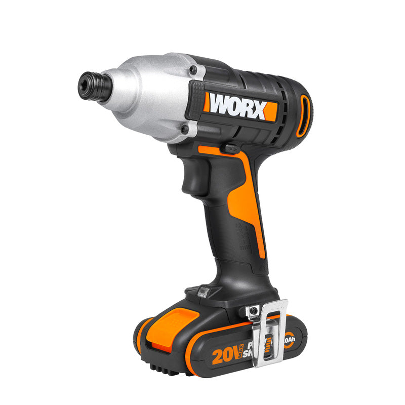 Worx 20V Cordless Impact Driver 1 x 2.0Ah