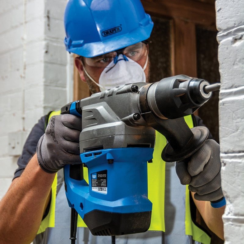 Draper 1500W SDS Plus Rotary Hammer Drill 230V