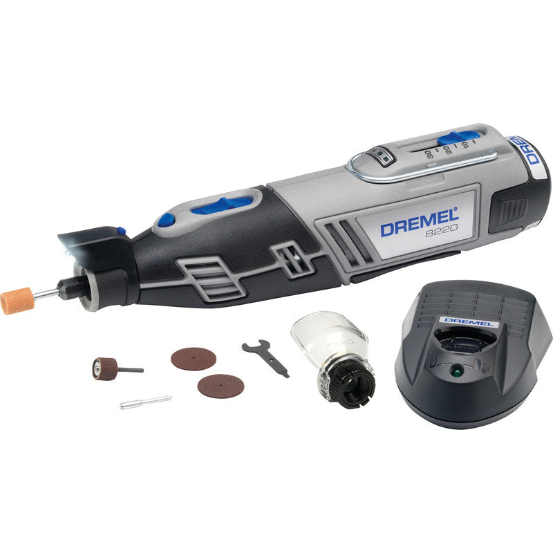 Dremel 8220-1 12V 5 Piece Rotary Multi-Tool Kit 1 x 2.0Ah