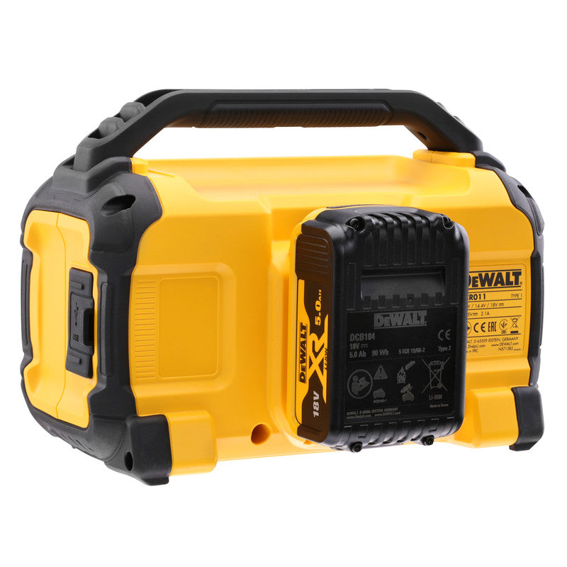 DeWalt DCR011-XJ Bluetooth Speaker 10.8V/18V/54V