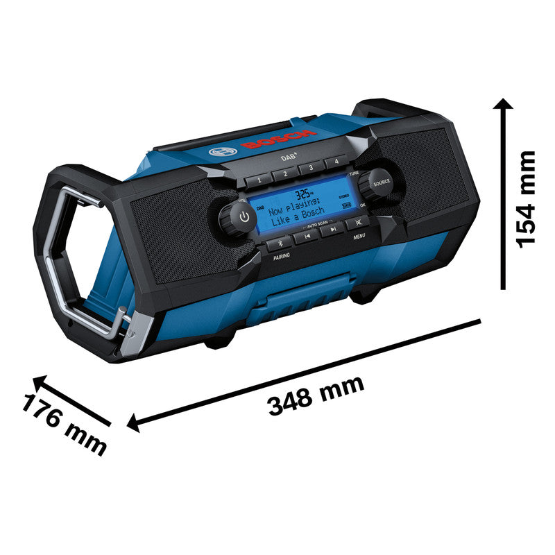 Bosch GPB 18V-2-SC Jobsite Radio Body Only