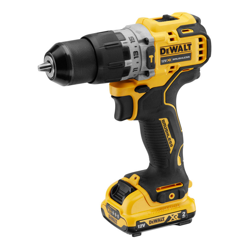 DeWalt DCK2111L2T 12V XR Cordless Combi Drill & Impact Driver Kit 2 x 3.0Ah