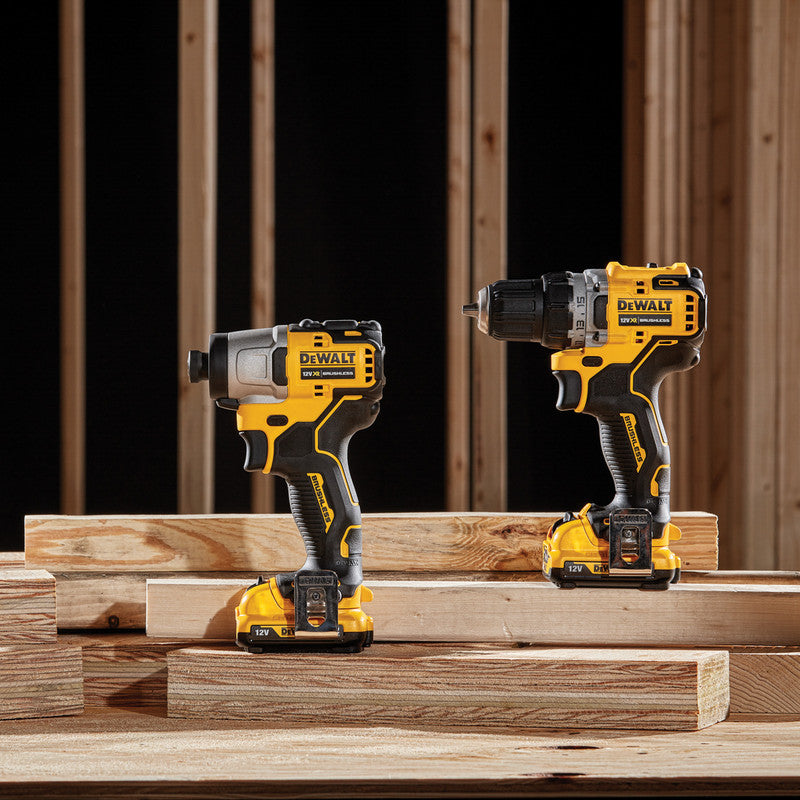 DeWalt DCK2111L2T 12V XR Cordless Combi Drill & Impact Driver Kit 2 x 3.0Ah