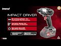 Trend T18S/IDB 18V Cordless Brushless Impact Driver Body Only